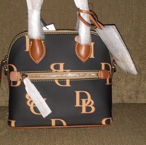 NWT  Dooney & Bourke Monogram Small  Satchel